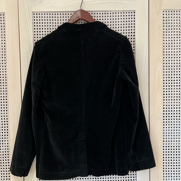 forte_forte black velvet blazer NWOT - Picture 2 of 4